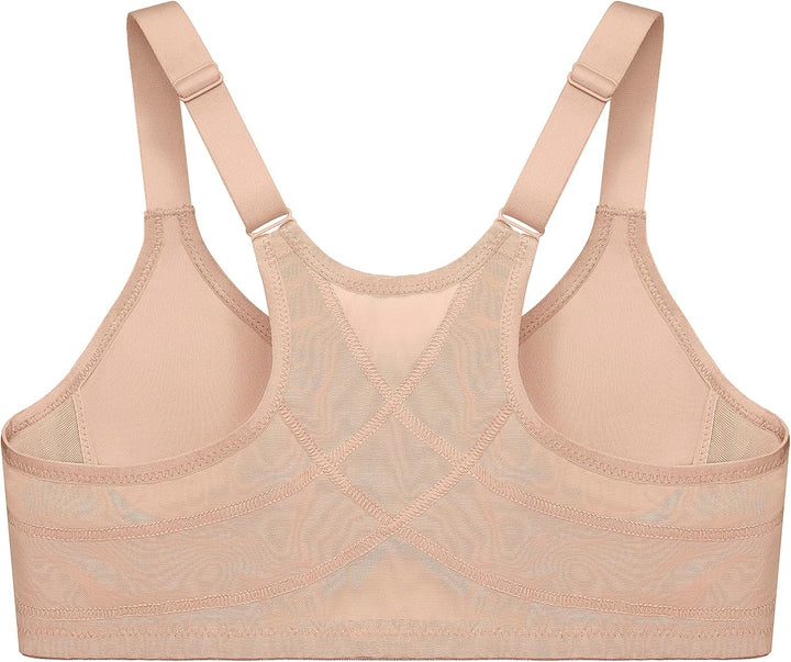Glamorise Damen Full Coverage Bra 75C Haut, 75C Haut