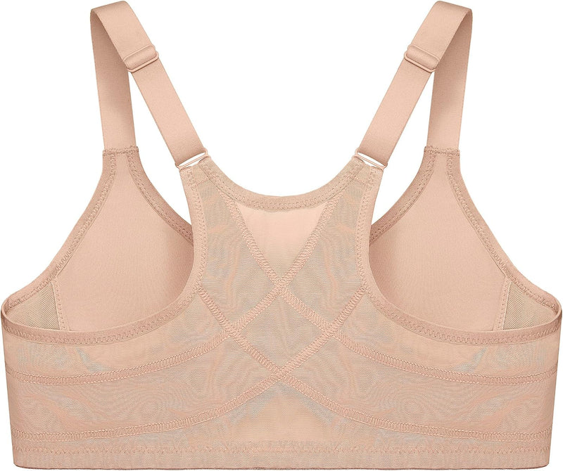 Glamorise Damen Full Coverage Bra 75C Haut, 75C Haut