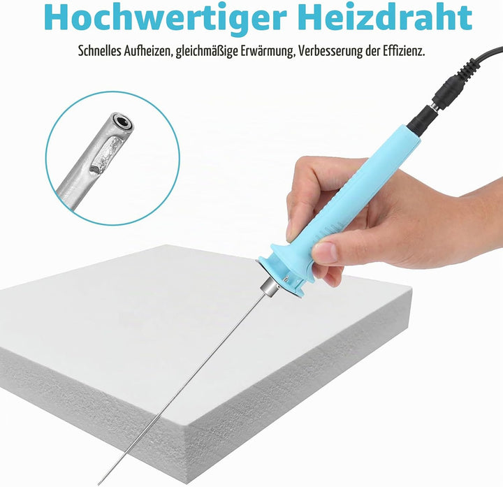 18W 10CM Elektrischer Styroporschneider, Elektrisches Styropor-Schneidwerkzeug AC110-240V Foam Cutte