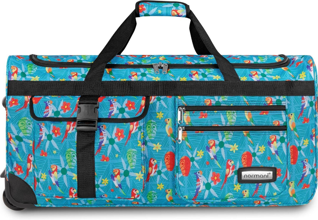 normani Stabile Reisetasche Trolley Big Size XL 80-150 Liter mit 2 Rollen –Robust und wasserabweisen