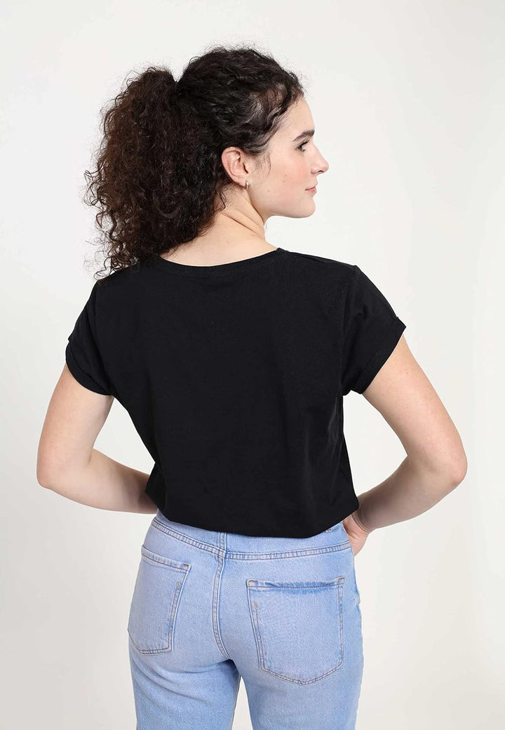 Disney Damen Aladdin Grunge Agrabah Women's Organic Rolled Sleeve T-shirt M Schwarz, M Schwarz