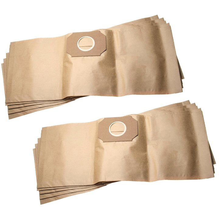 vhbw 10x Staubsaugerbeutel Ersatz für Thomas 200, 787 100, 787100 für Staubsauger - Papier, 61,3cm x
