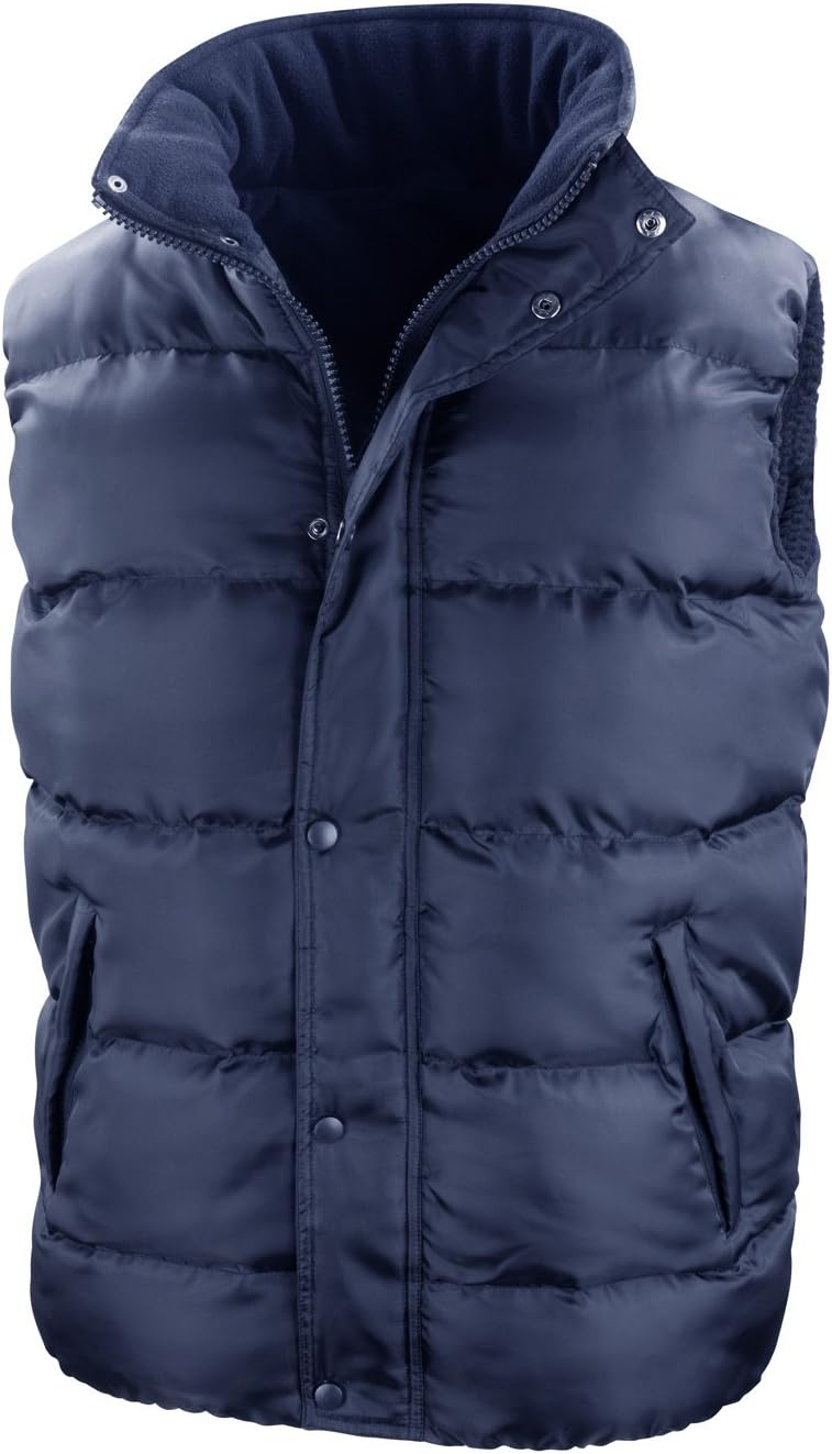 Result Core Nova Lux Herren Winterweste / Steppweste, wasserabweisend, winddicht S,Schwarz