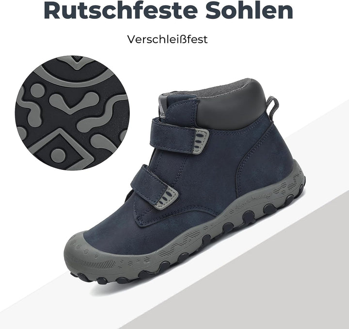 Mishansha Kinder Trekking- & Wanderschuhe Jungen Mädchen Wanderstiefel Outdoor Trekkingschuhe 36 EU