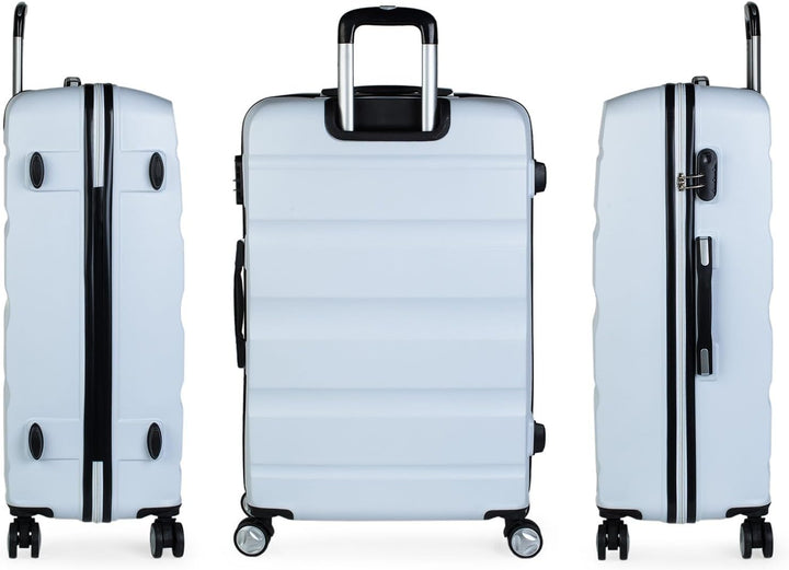 ITACA Elba Basic, 2 Koffer M/L Weiss, Weiss