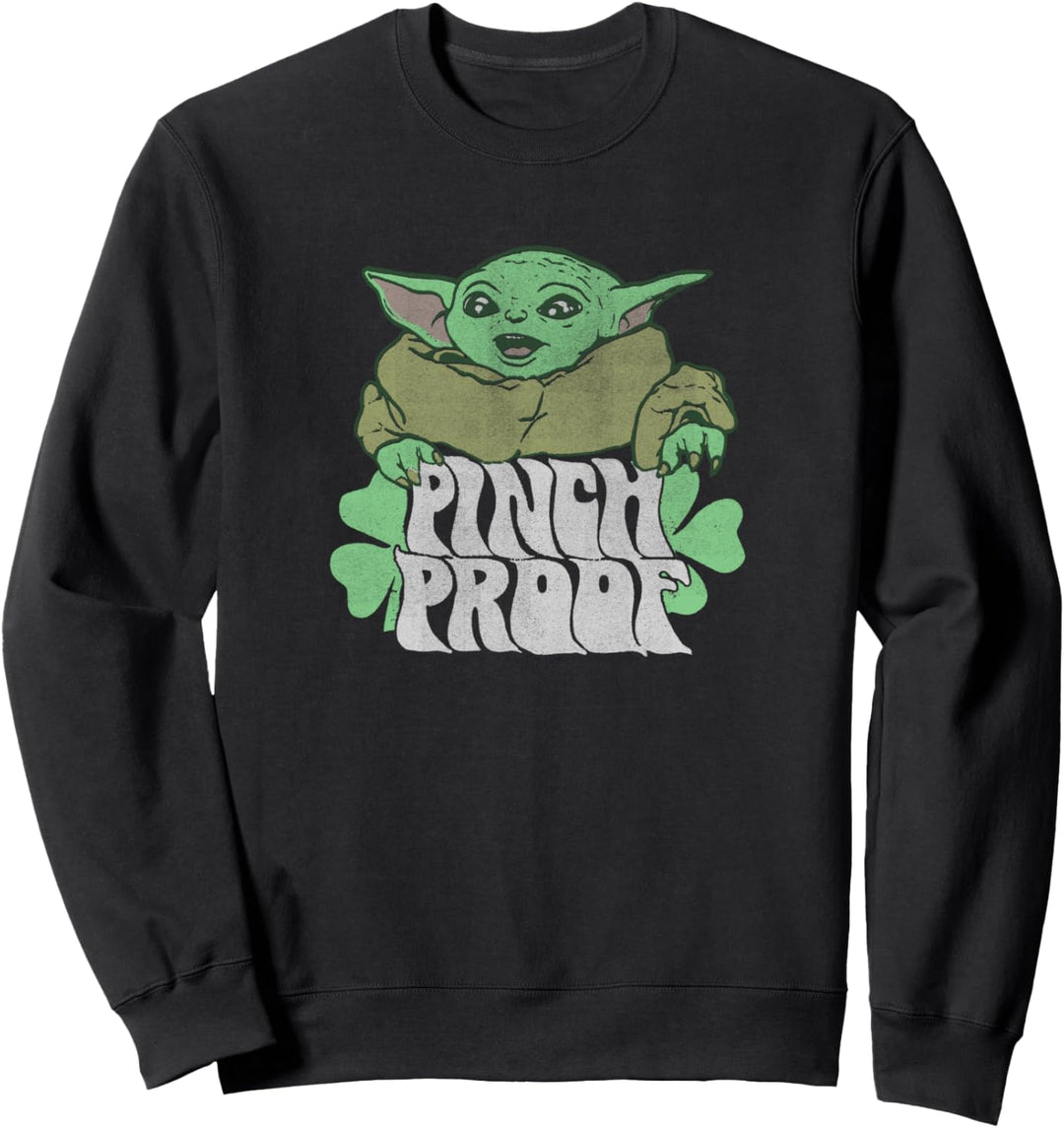 Star Wars St. Patrick's Day Grogu Pinch Proof Sweatshirt