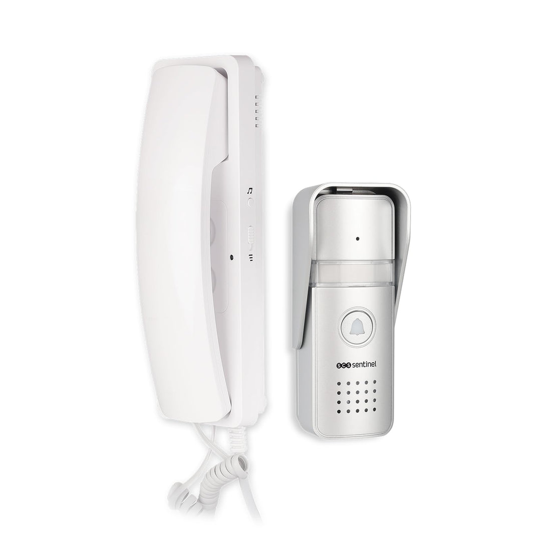 SCS Sentinel, PAF0009, Gegensprechanlage mit Audio, kabelgebunden, Türöffner mit Anschlusskabel, 1 S