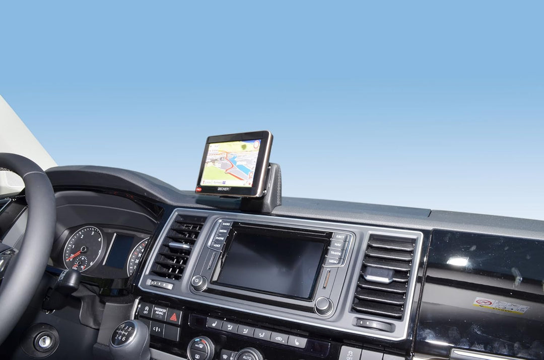 KUDA Handyhalterung passend für VW T6 Multivan 2015, VW T6 Caravelle 2015, VW T6 California 2015 - T
