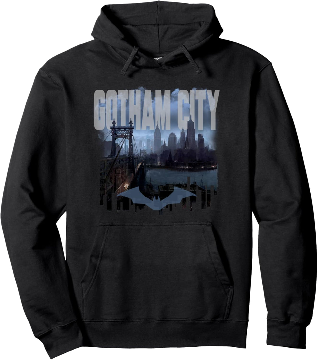 The Batman Industrial Gotham Pullover Hoodie
