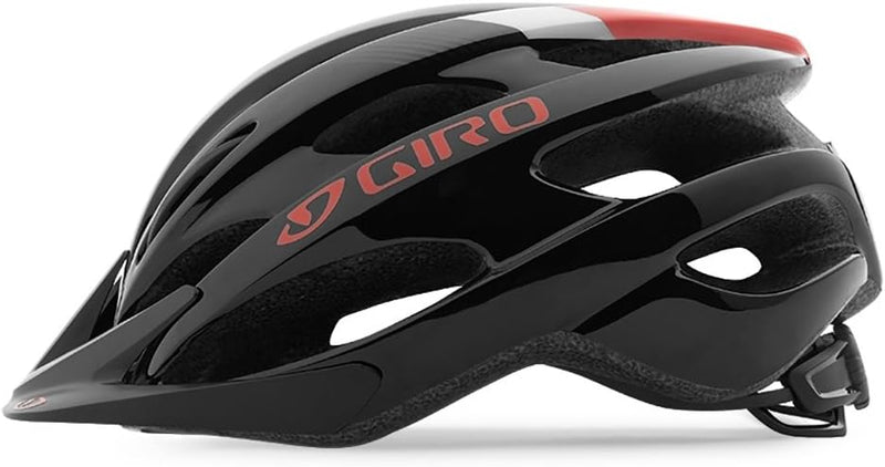 Giro Hale Helm uni 54-61cm black/bright red/gecko green, uni 54-61cm black/bright red/gecko green