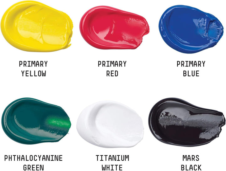 Liquitex 3699420 Basics - Acrylfarbe, monopigmentierte Künstlerpigmente, lichtecht, mittlere Viskosi