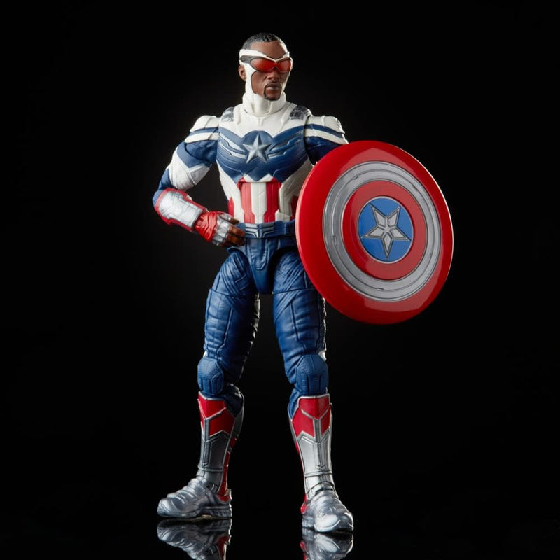 Hasbro Marvel Legends Series Avengers 15 cm grosse Captain America Action-Figur, Premium Design und