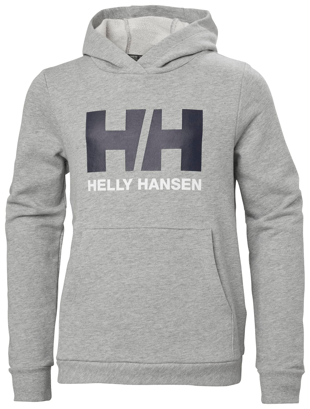 Helly Hansen Unisex Junior HH Logo Kapuzenpullover 2.0 14 Jahre Grau-melange, 14 Jahre Grau-melange
