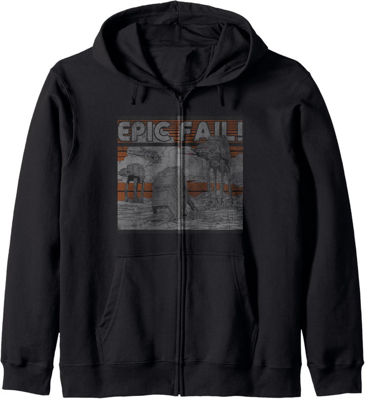 Star Wars AT-AT Walker Epic Fail Meme Kapuzenjacke