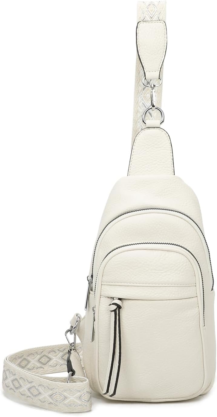 ITALYSHOP24 OBC Damen Bodybag Sling Tasche Rucksack Gürteltasche Crossbag Crossover Schultertasche C