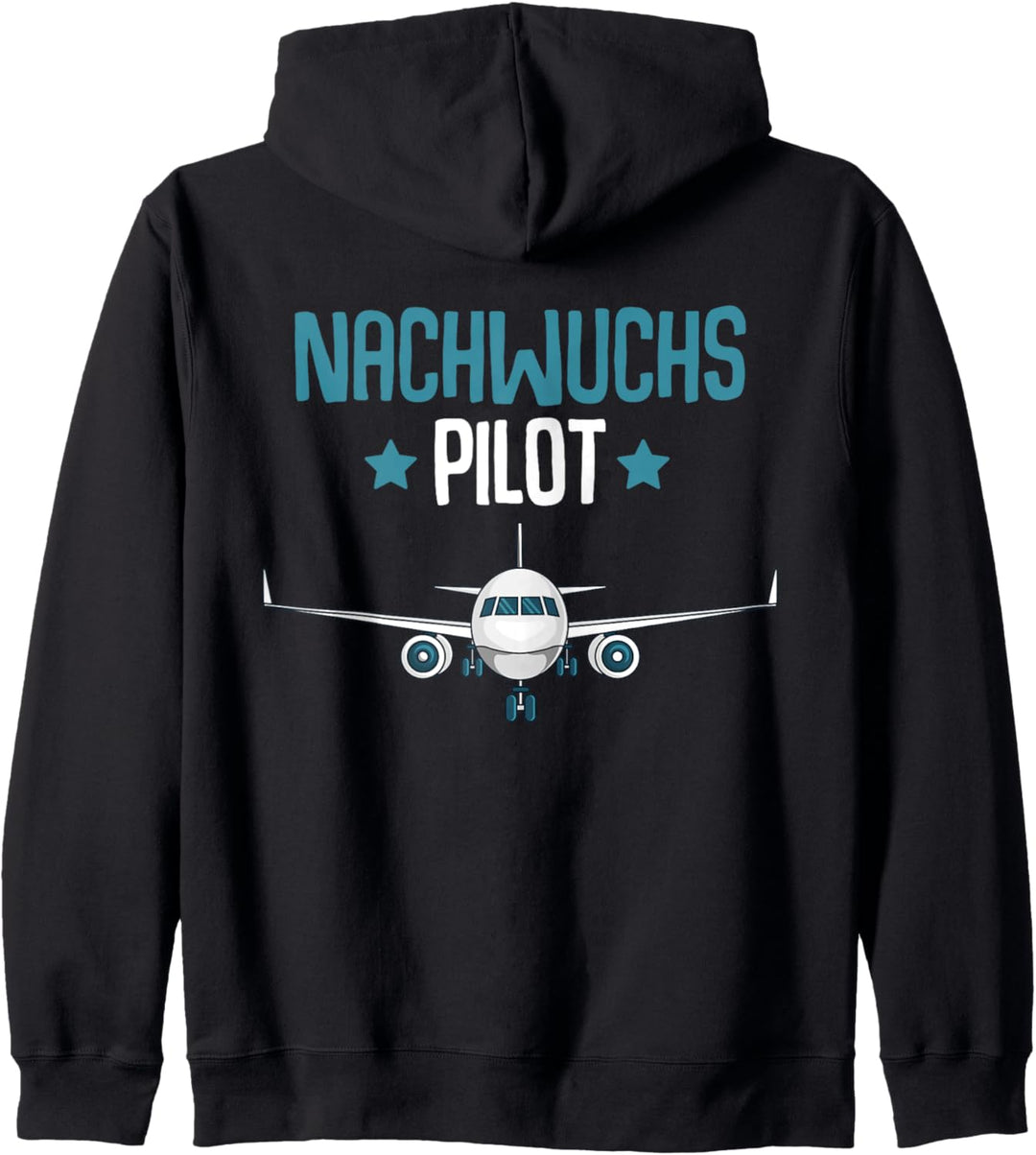 Nachwuchs Pilot Flugzeug Kinder Junge Kapuzenjacke