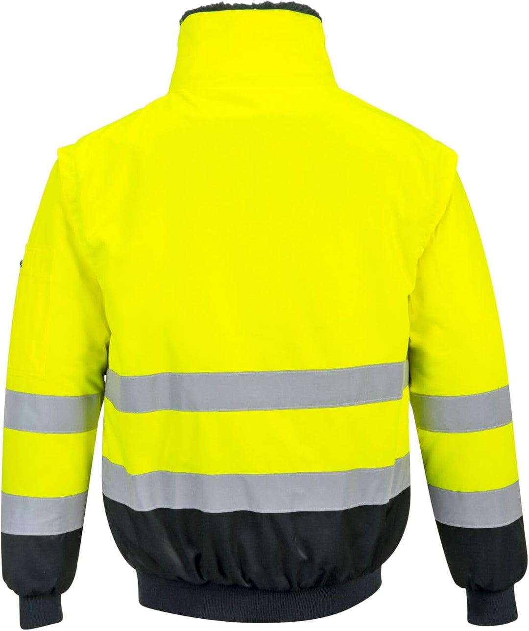 Portwest Hi-Vis Warnschutz 3-in-1 Pilotjacke, Grösse: XXXL, Farbe: Gelb/Schwarz, PJ50YBRXXXL 3XL gel