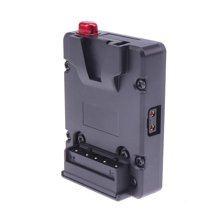 Fotga Mini Nano V-Lock V-Mount Batterie Netzteilplatten Adapter im Taschenformat mit D-Tap V-mount P