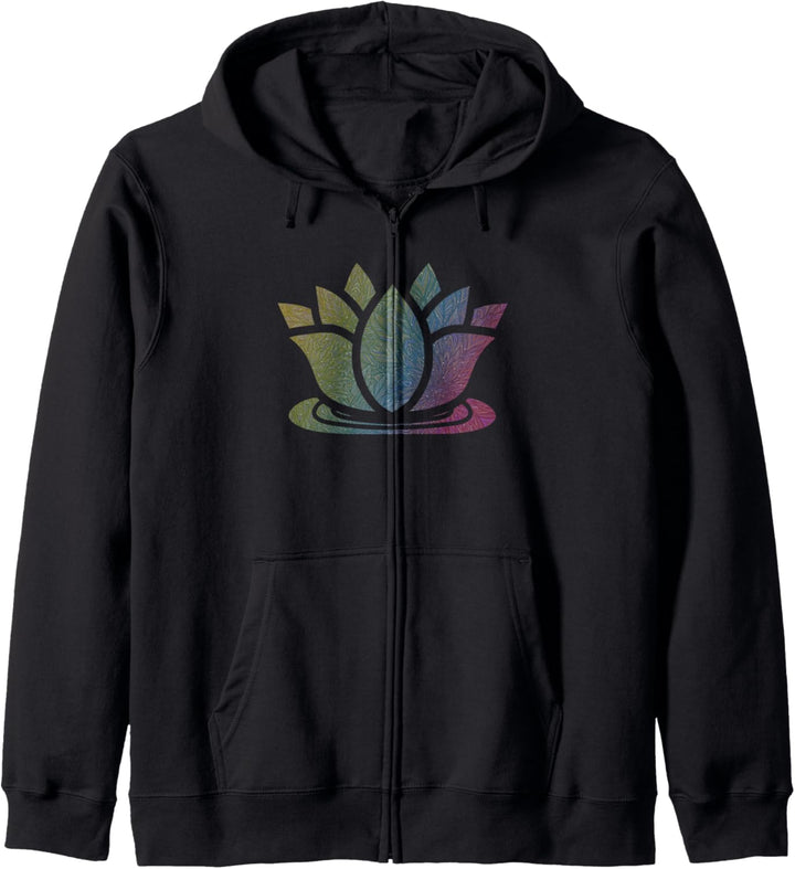 Lotus Flower Yoga Meditation Namaste Cute Geschenk Kapuzenjacke