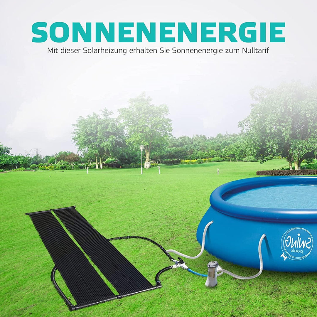 well2wellness® Pool Solarheizung Poolheizung Solarmatte 480 x 76 cm (2802CBX)