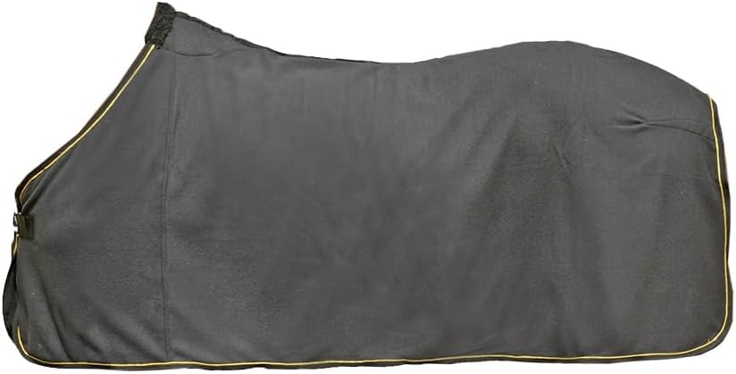 HKM 560917 Abschwitzdecke, L 75 schwarz/gold, 75 schwarz/gold