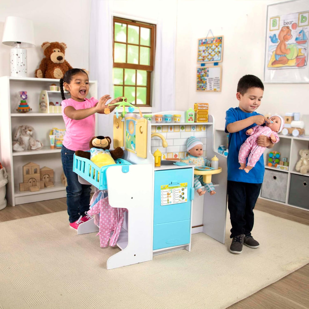 Melissa & Doug | Doll Care Play Centre | Dollhouses & Dolls | Pretend Play | 3+ | Gift for Boy or Gi