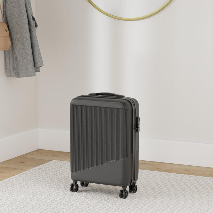 travelite 4-Rad Handgepäck Koffer klein 37 Liter, Gepäck Serie BALI: ABS Hartschalen Trolley erfüllt