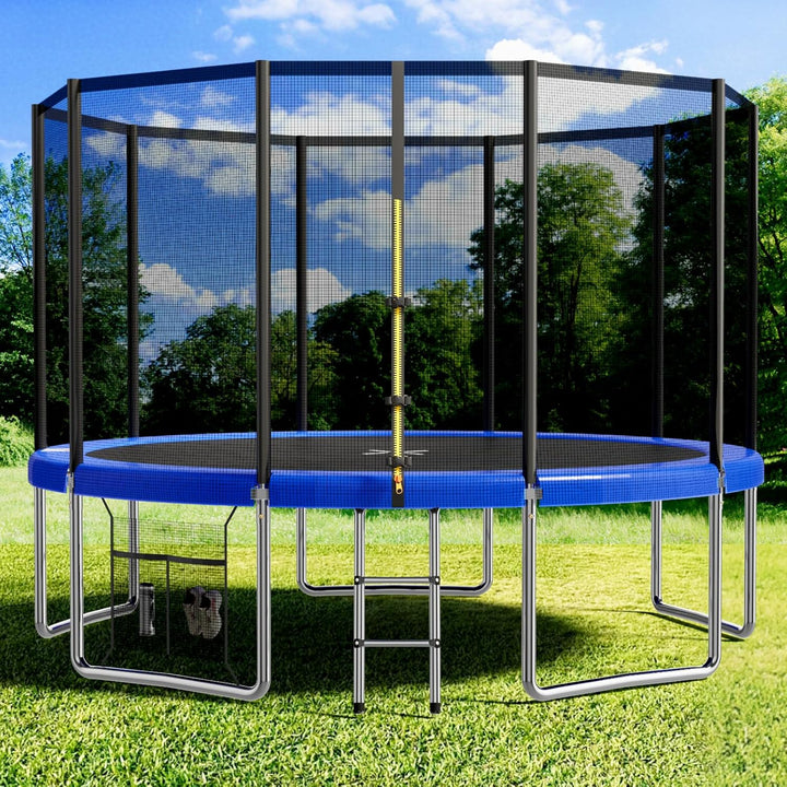Devoko Trampolin Outdoor Ø 183/228/305/366 GS-Zertifikat Indoor Trampolin Kinder Gartentramp