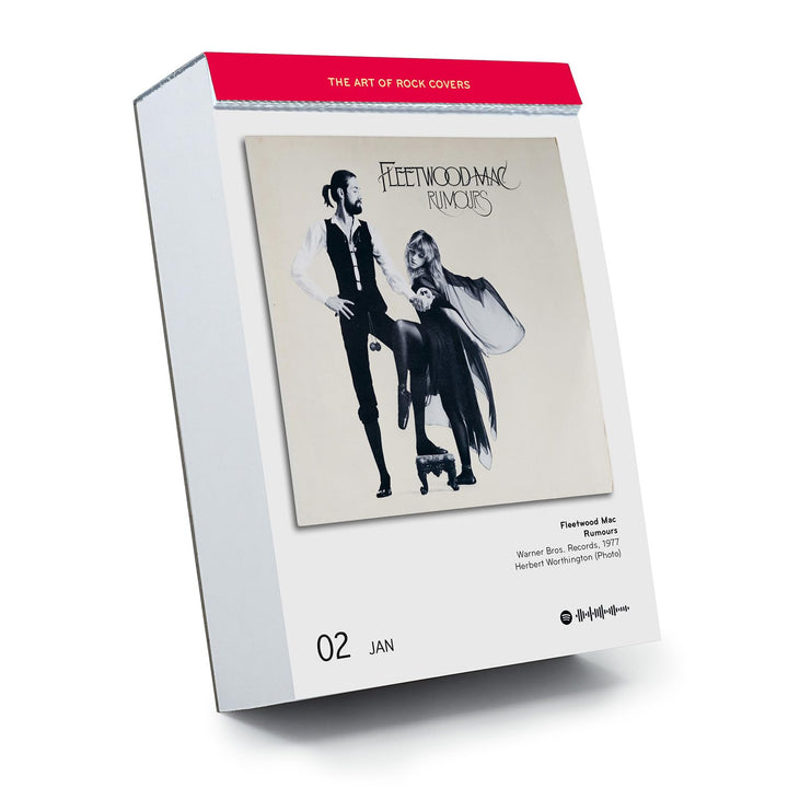 The Art of Rock Covers – Tagesabreisskalender mit 366 Best-of Rock Vinyl Covern aus über 6 Jahrzehnt