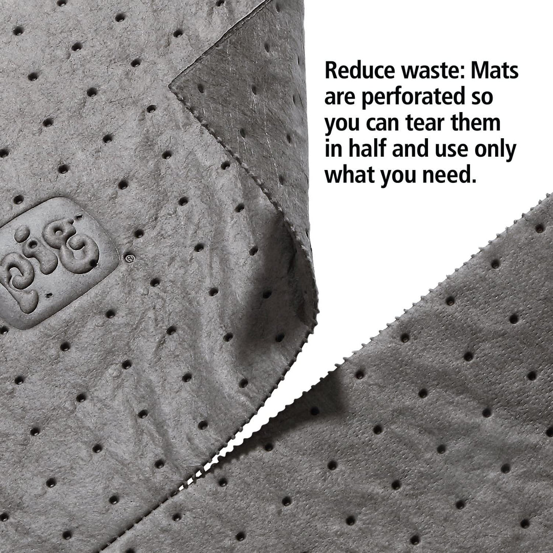 New Pig mat135 Pig Universal Matte, 83,6 L Saugfähigkeit, 51 cm Länge x 38 cm Breite, 200 Pad/Box, g