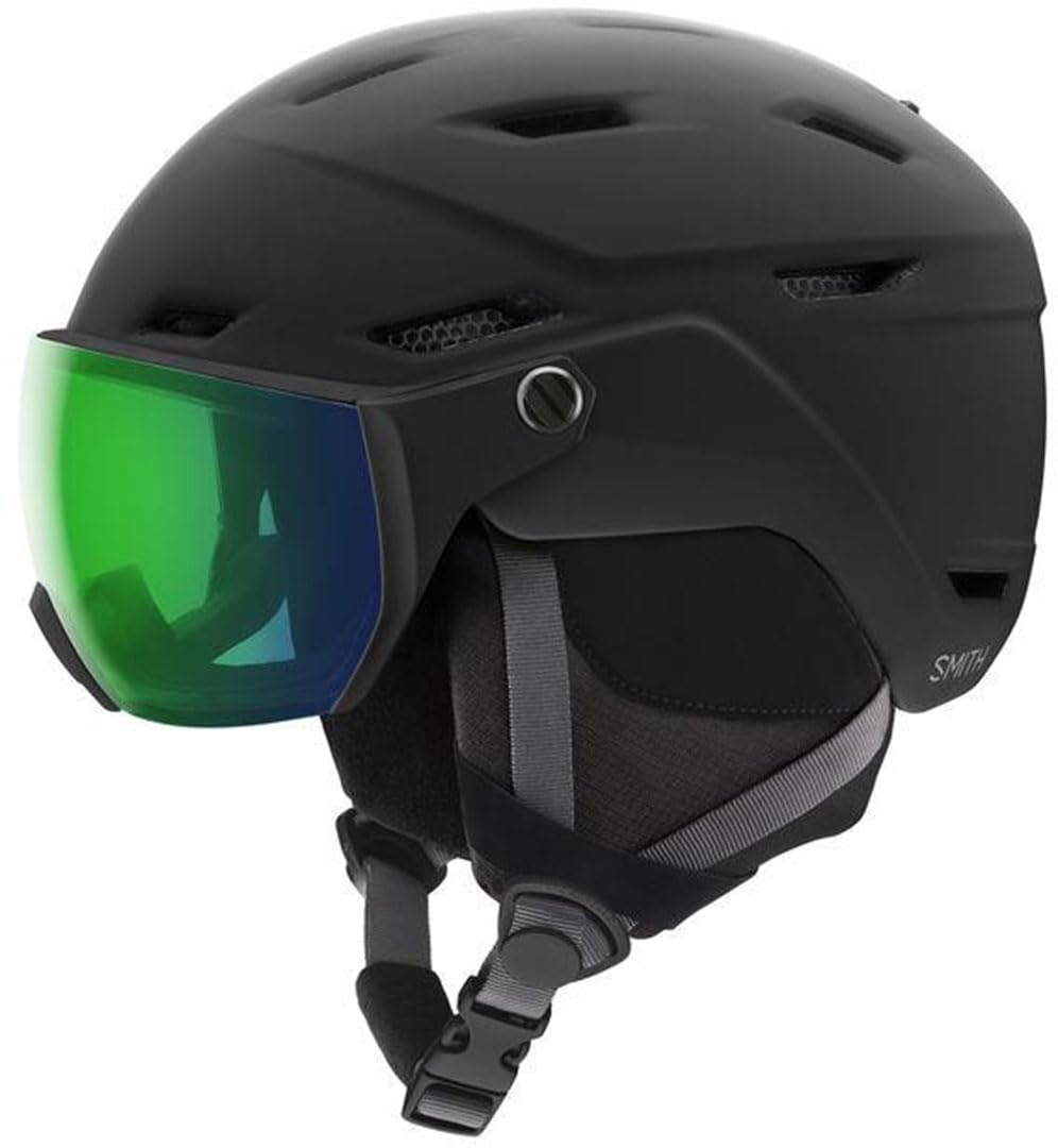 Smith Optics HELM SURVEY MIPS MATTE BLACK CHROMAPOP EVERYDAY GREEN MIRROR Gr.L (59-62cm) NEU