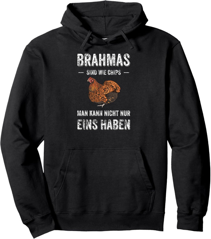 Brahma Hühner I Chicken Geflügel Motiv für Hühnerhalter Pullover Hoodie