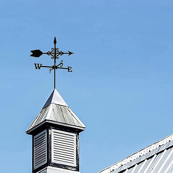Wetterhahn fürs Dach Wetterhahn Metall Weathervane for Dach - Metall Wetterfahne Mit Pfeil Ornament