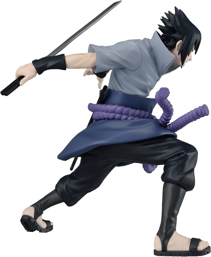 BANPRESTO Naruto Shippuden - Uchiha Sasuke - Figurine Vibration Stars 13cm