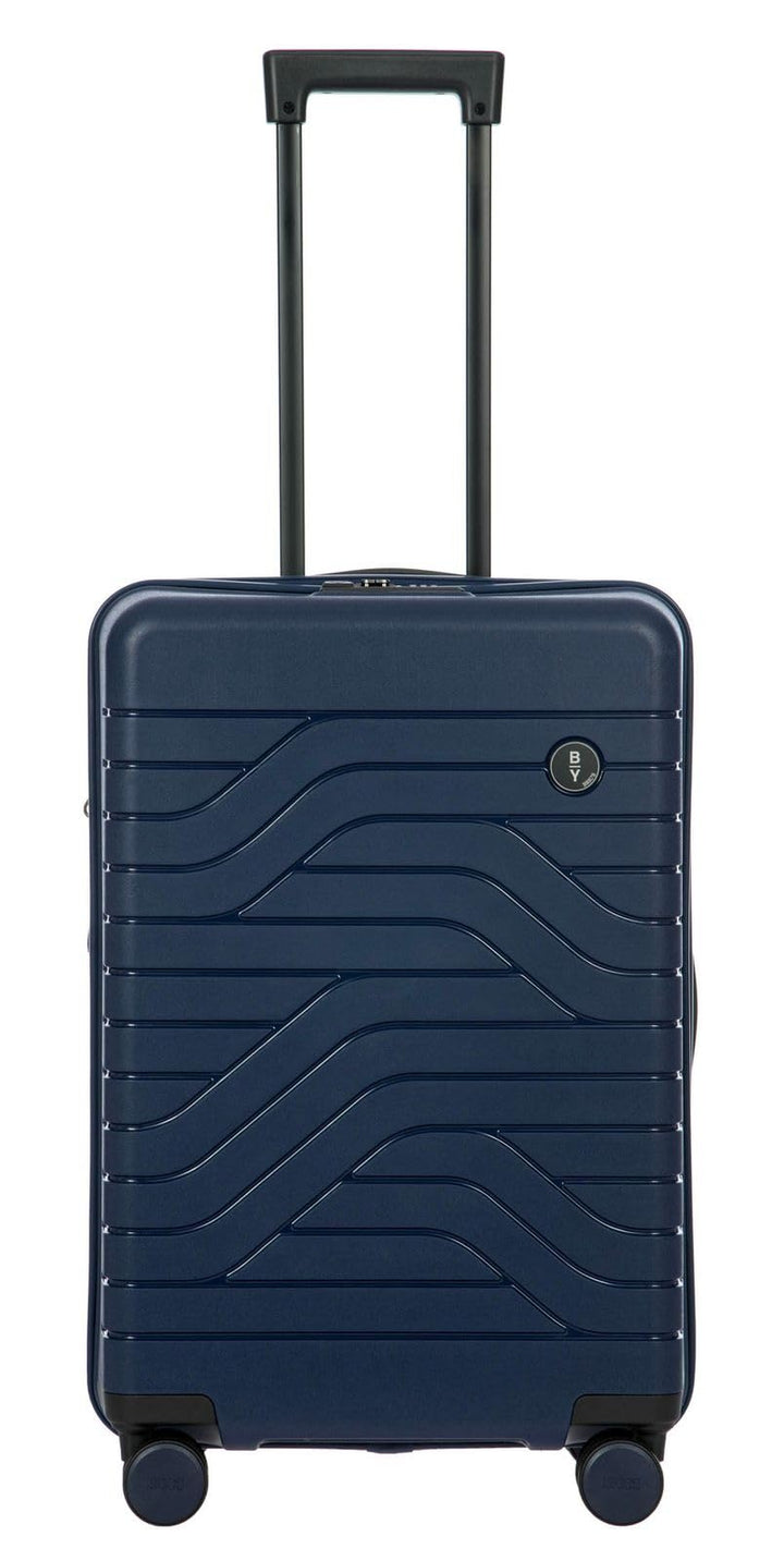Bric's - Mittelgrosser Erweiterbarer Hartschalen-Trolley Ulisse B Y, Blau, 43x65x26 cm