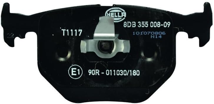 HELLA PAGID 8DB 355 008-091 Bremsbelagsatz - T1117 - Dicke/Stärke: 17.2mm - Bremssystem: Teves - für