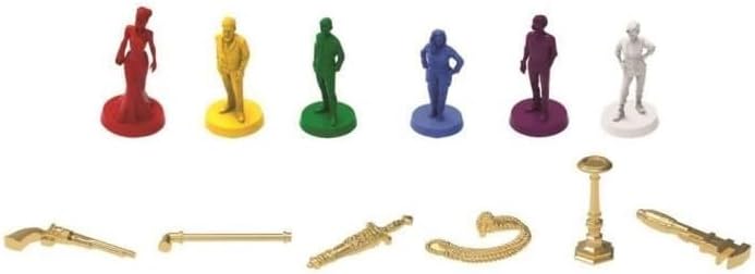 Hasbro Gaming Cluedo Familienspiel für 2 bis 6 Spieler, ab 8 Jahren
