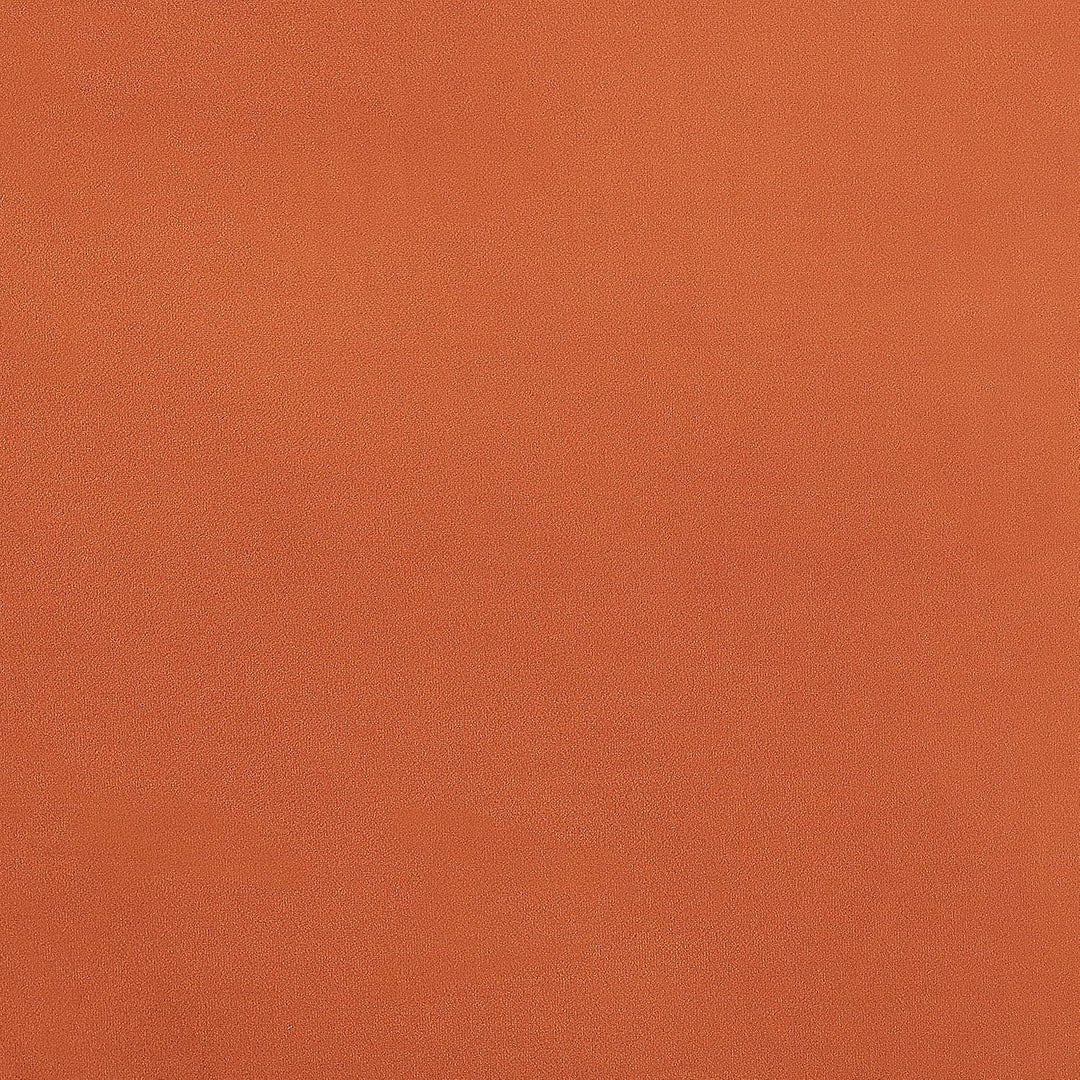 Nachttisch Samtstoff orange mit Schublade Metallgestell gold Modern Glam Flayat