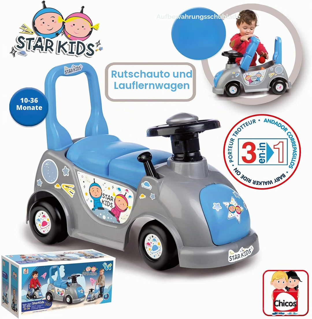 Chicos - Kinder Laufrad ab 1 Jahr | Lauflernrad Spielzeug für 10-36 Monate. Ride-On Starkids (35208)