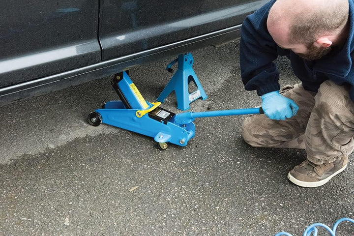 Silverline 633935 Hydraulischer Rangierwagenheber 2 t