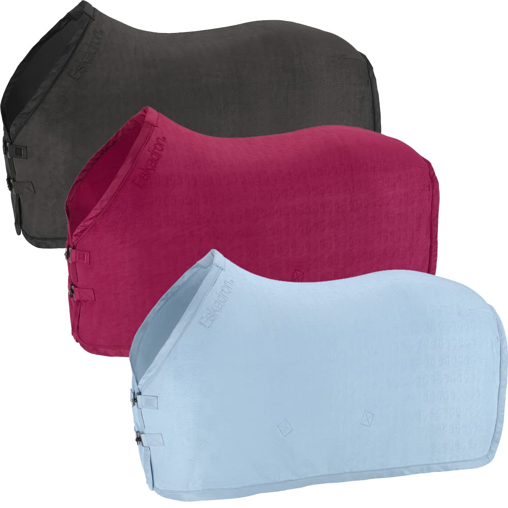 ESKADRON Abschwitzdecke FLEECE STAMP REFLEXX Frühjahr 2023 XL (155 cm) berryfusion, XL (155 cm) berr