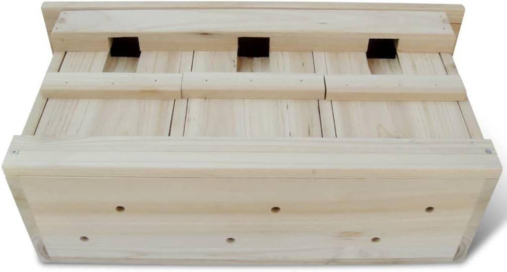 vidaXL Nistkasten für Spatzen, Vogelhaus, Nest für Vögel 1, 1