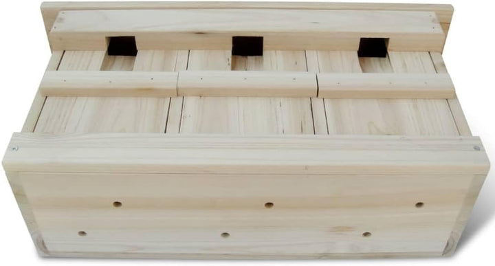 vidaXL Nistkasten für Spatzen, Vogelhaus, Nest für Vögel 1, 1