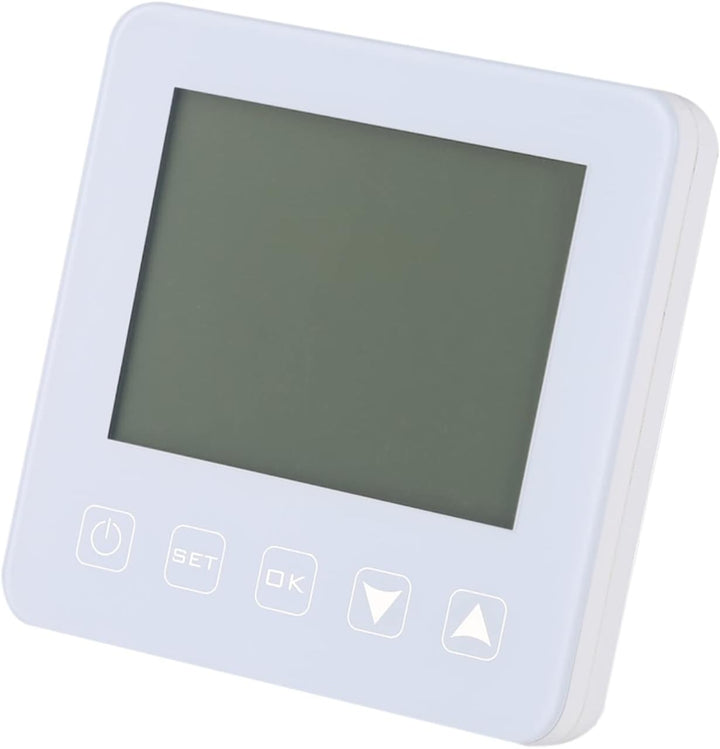 FTVOGUE Programmierbarer Thermostat, 16 A LCD-Display Digital Thermostat für elektrische Heizung Rau