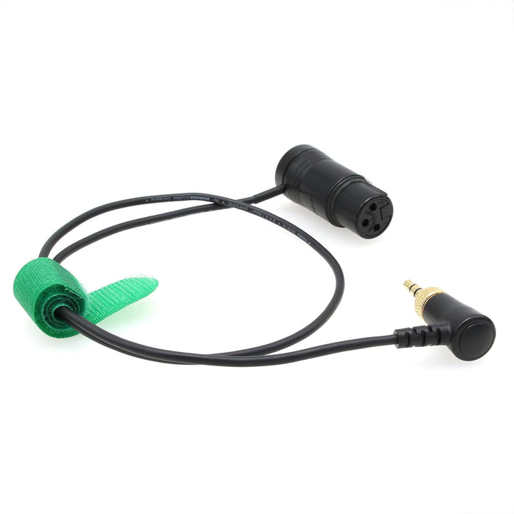 HangTon Mikrofon-Sender-Audiokabel für Sennheiser SK 500 G4 Sony UWP D11 D21, Low-Profile-XLR-Buchse