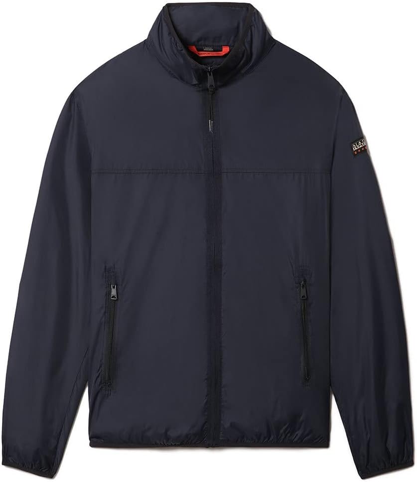 Napapijri Jacke A-Vallee Dunkelblau - M - Herren - Bekleidung - Modern-fit