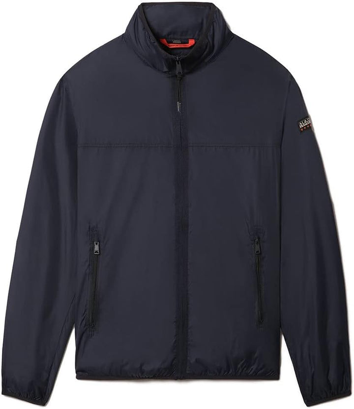 Napapijri Jacke A-Vallee Dunkelblau - M - Herren - Bekleidung - Modern-fit
