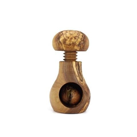 Ergonomischer Nussknaker aus Olivenholz Stabiler Nussknacker für Walnüsse und Haselnüsse Geschenk in