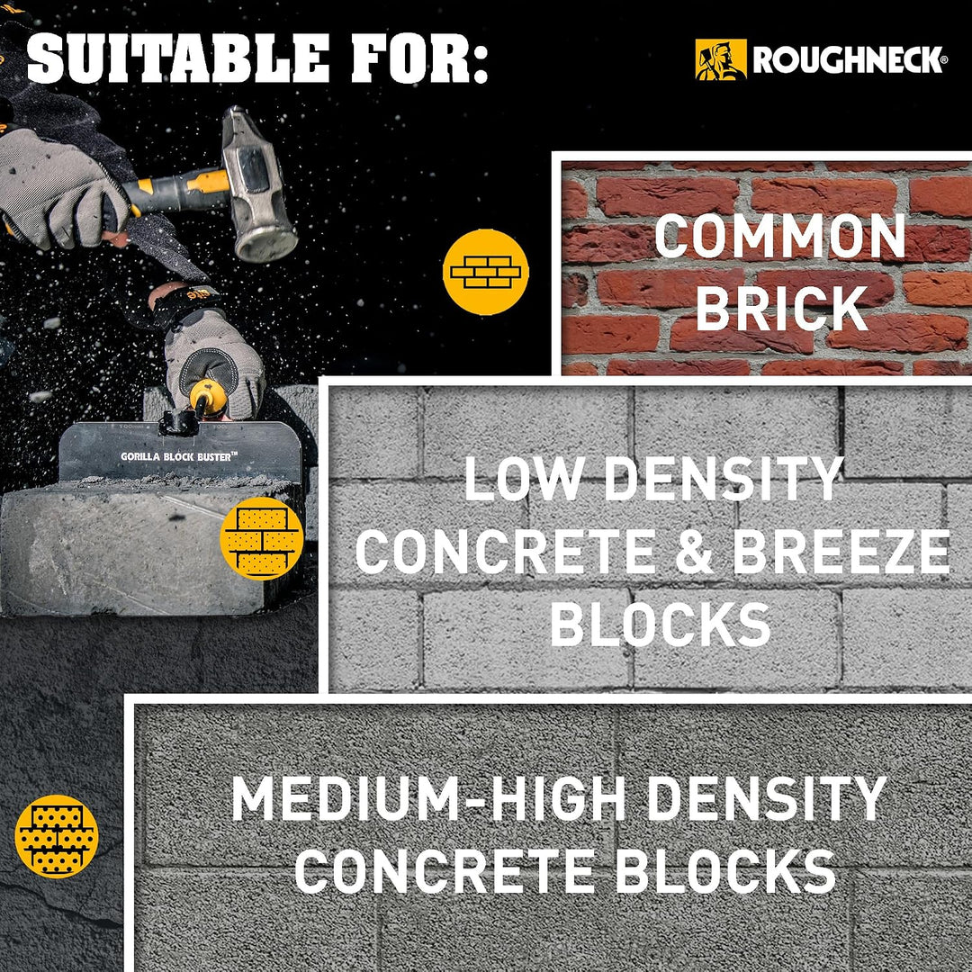 Roughneck 31-900 Werkzeug Gorilla Block Buster Bolster 1 230 mm, 1 230 mm