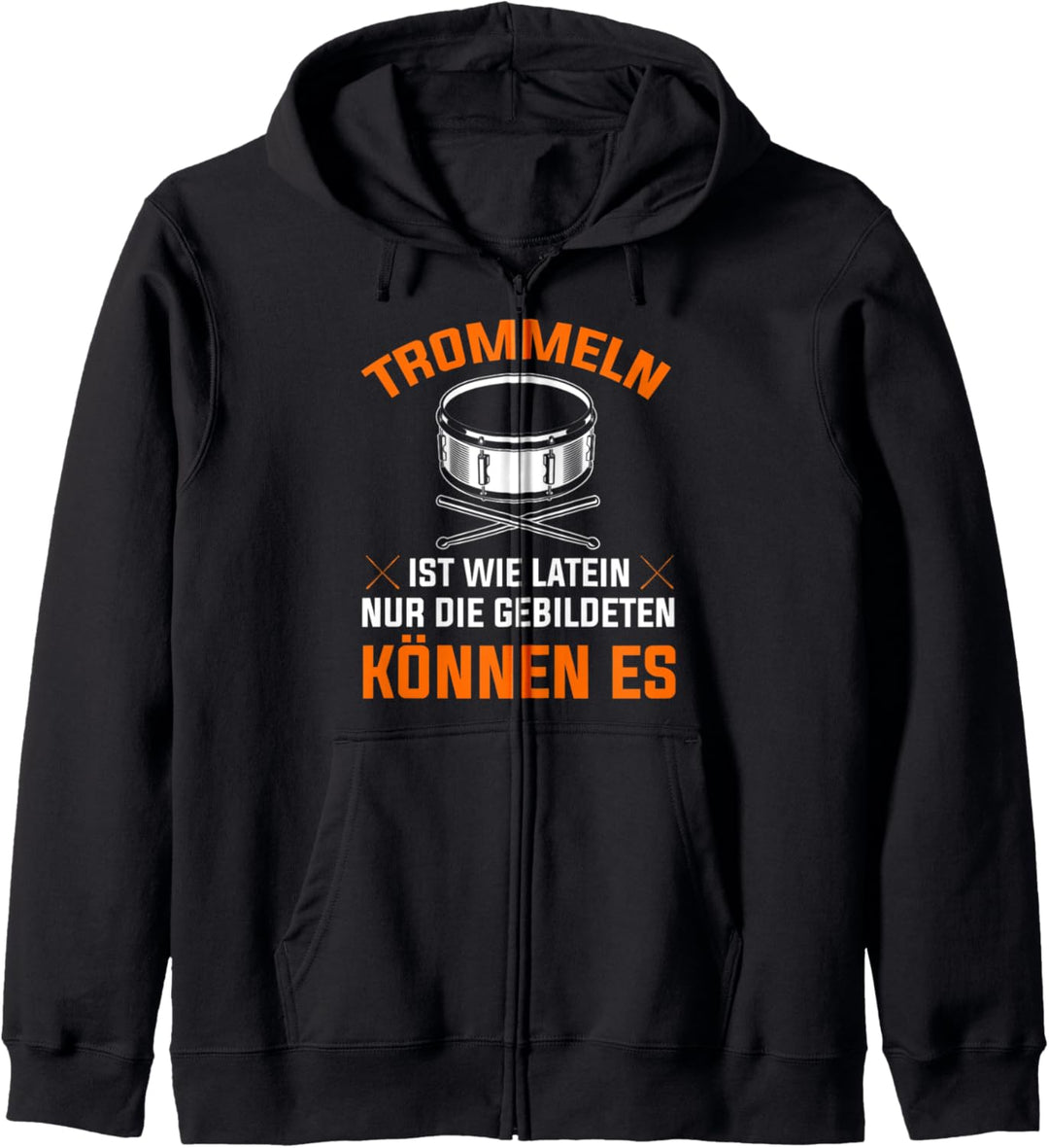 Trommel Trommler Drummer Marschtrommel Kapuzenjacke